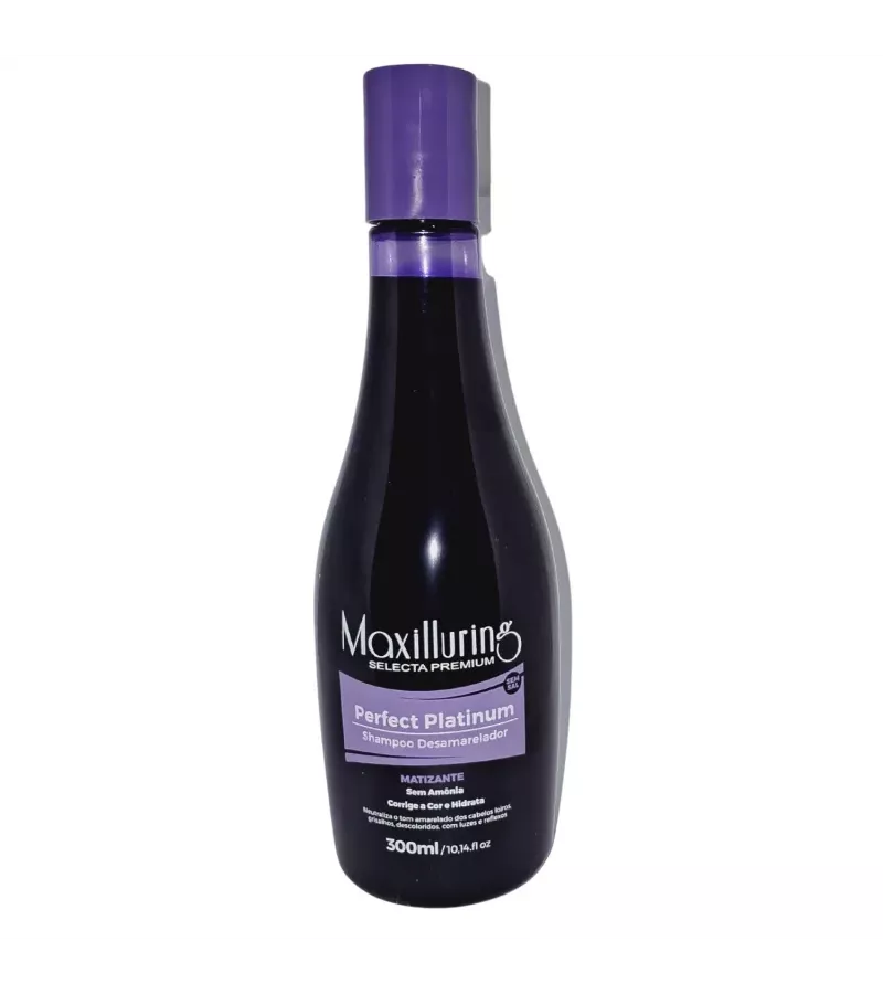Maxilluring Perfect Platinum Shampoo Desamarelador... - AIKO COSMÉTICOS