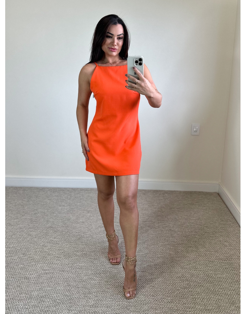 Vestido Noronha Laranja