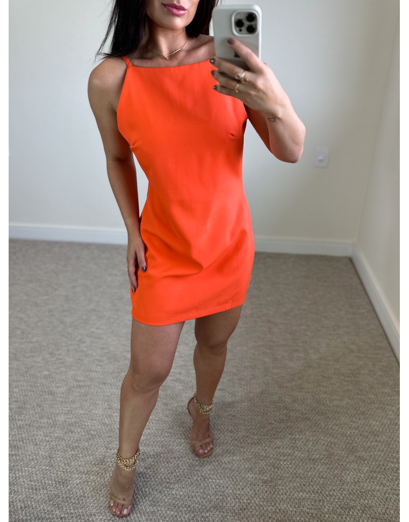 Vestido Noronha Laranja