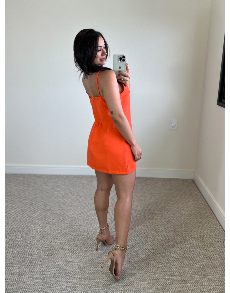 Vestido Noronha Laranja