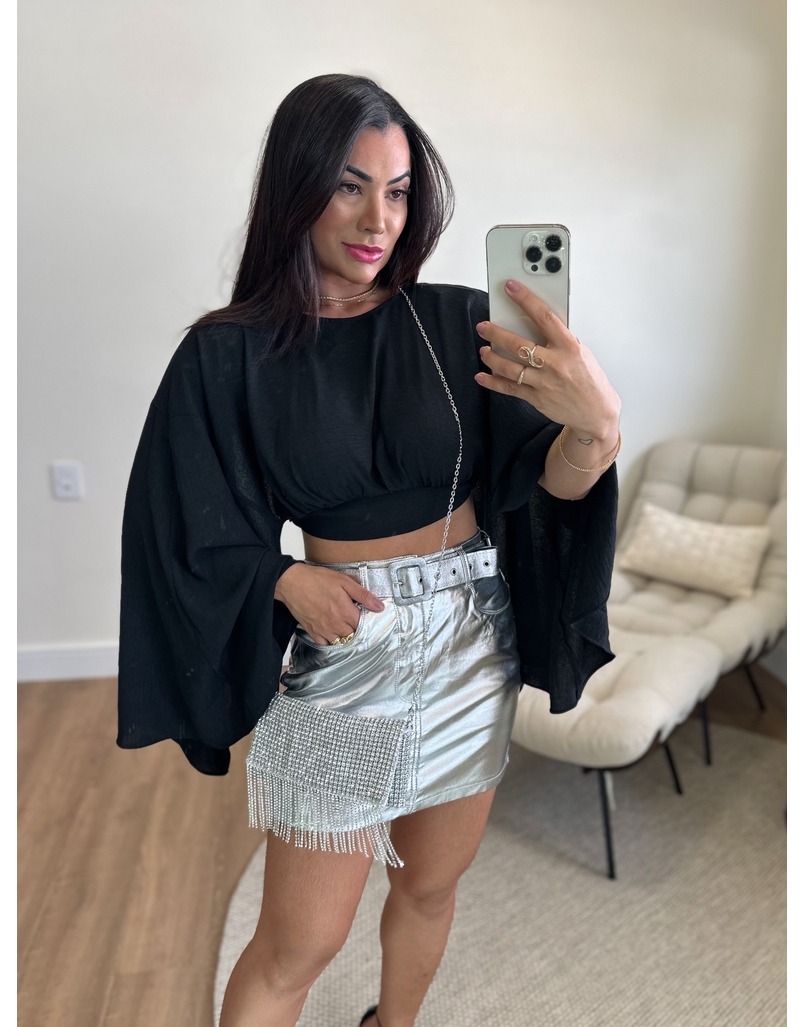 Cropped Dandara Preto