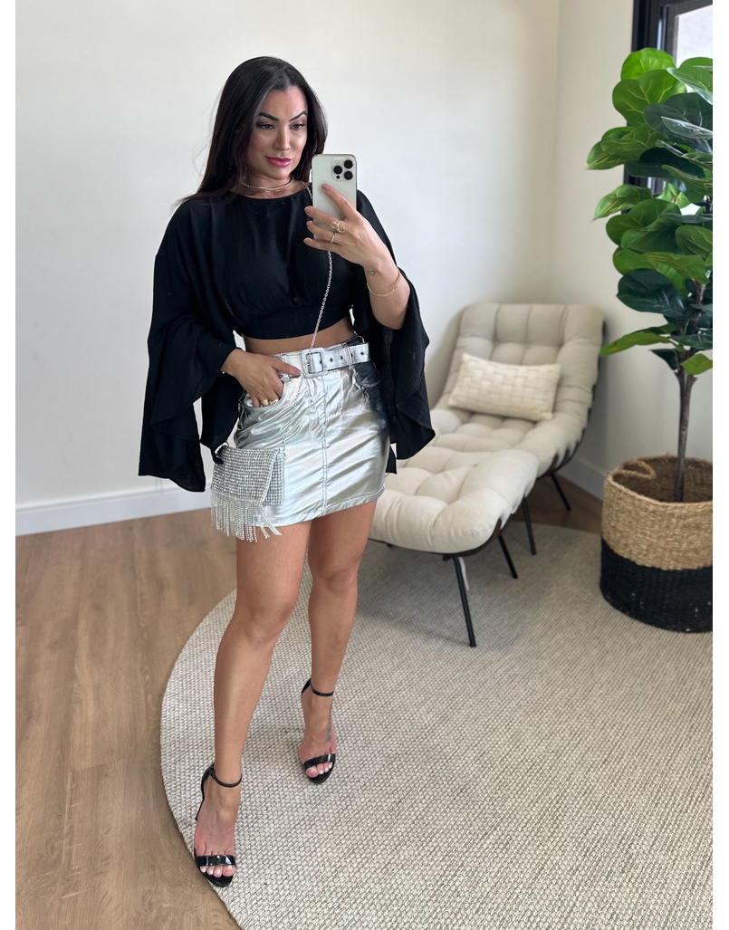 Cropped Dandara Preto