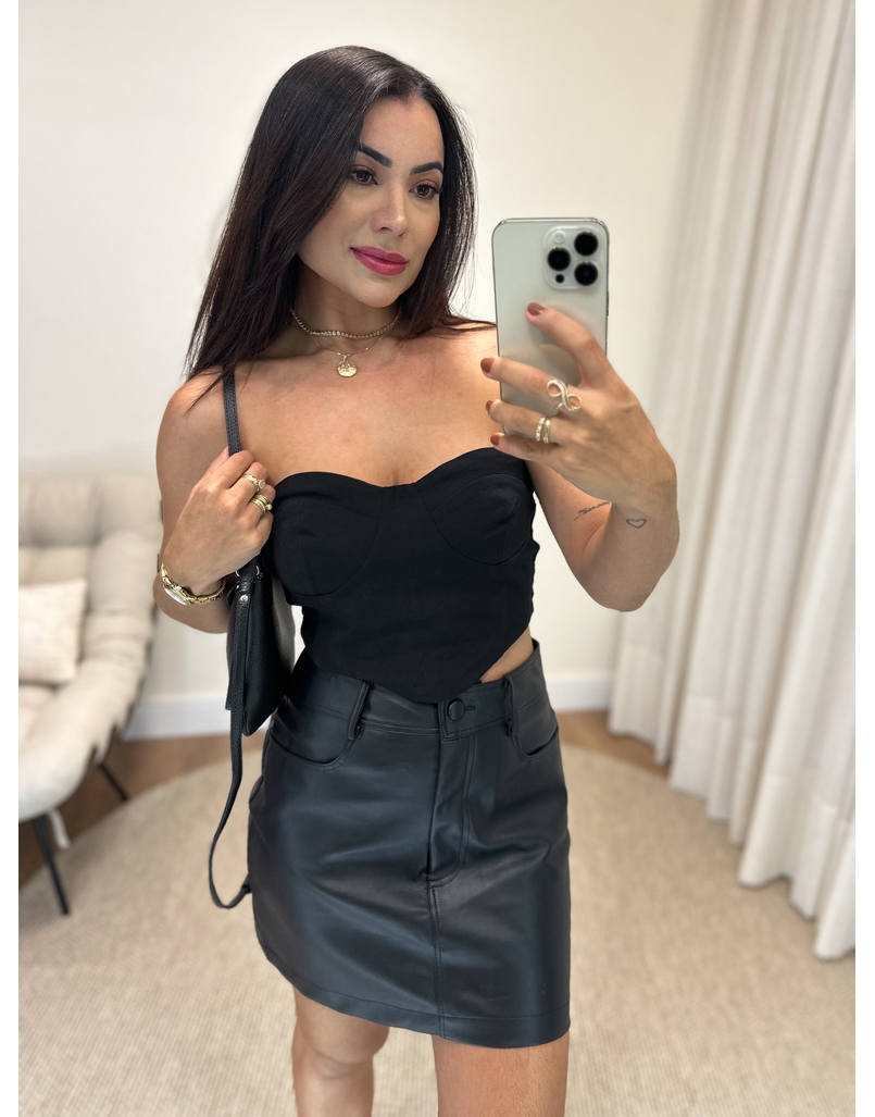 Corselet Gabi Preto