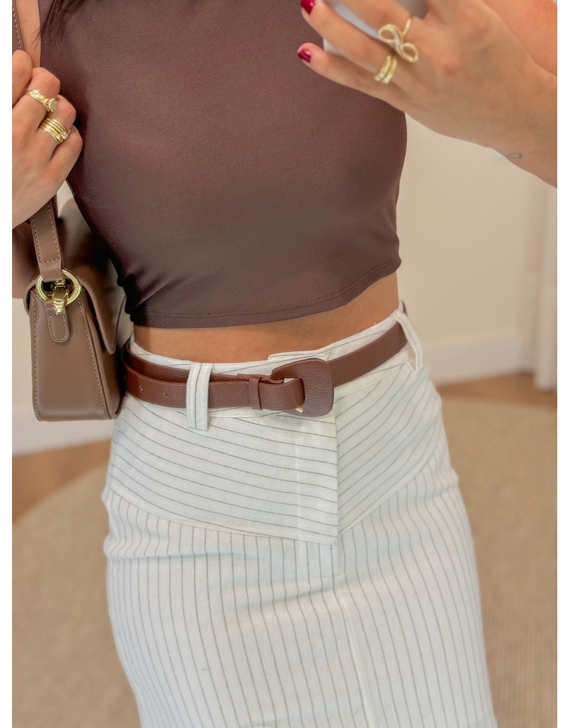 Cinto Couro Dani Cafe