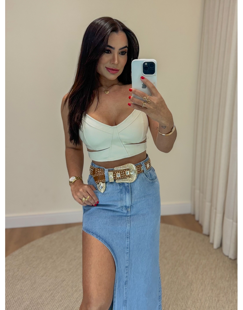 Cinto Fivela Caramelo 