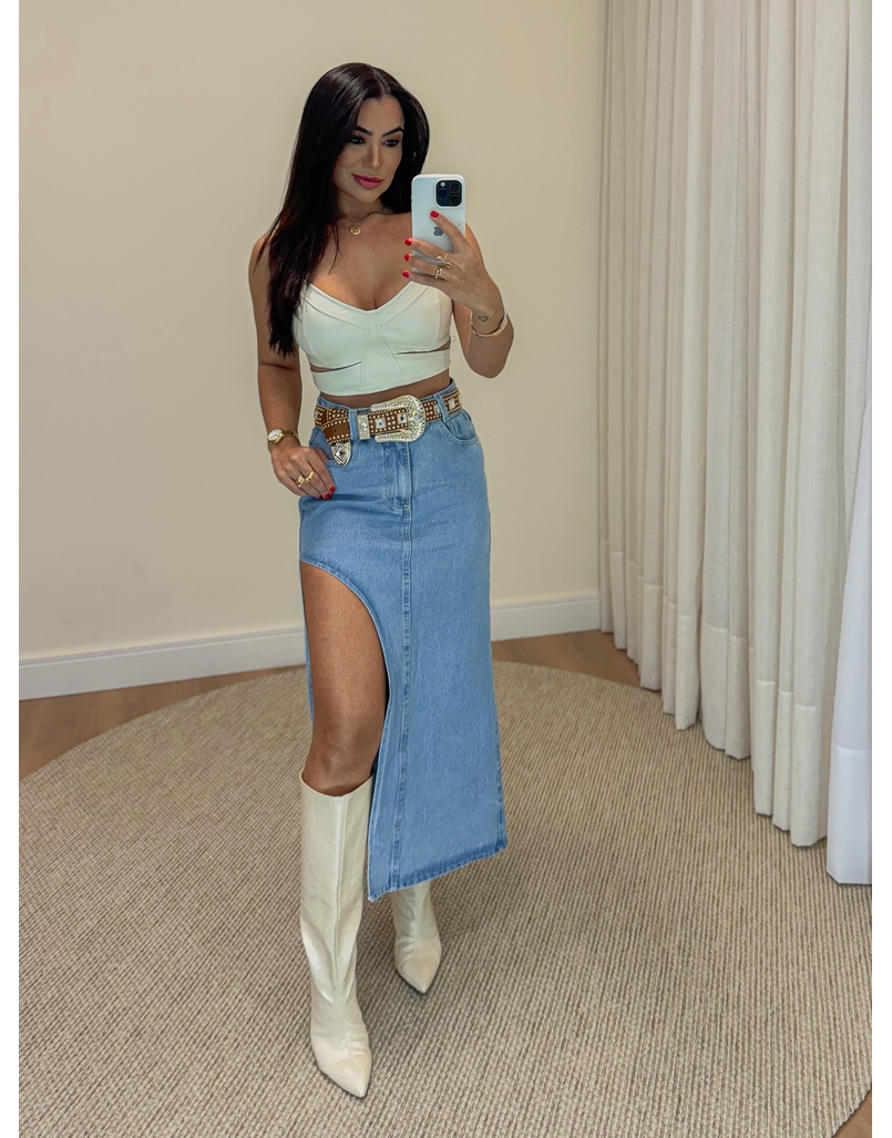 Cinto Fivela Caramelo 