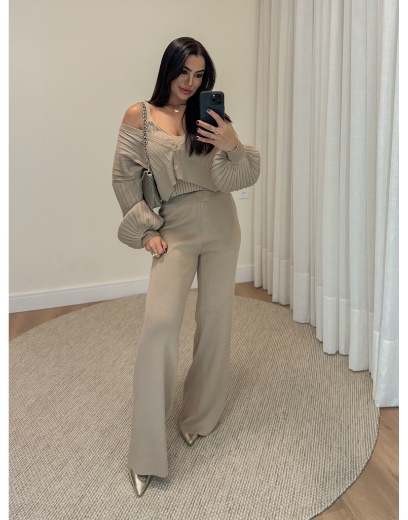 Conjunto Tricot Alasca Nude