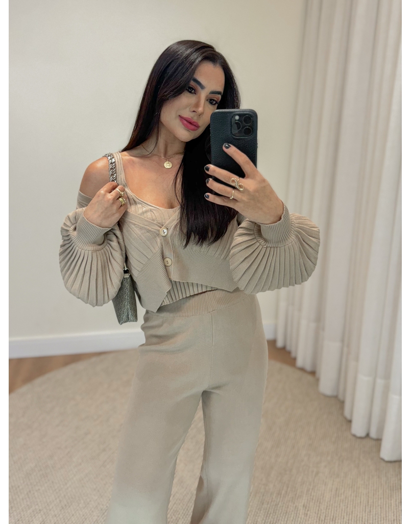 Conjunto Tricot Alasca Nude