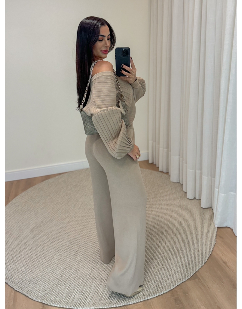 Conjunto Tricot Alasca Nude