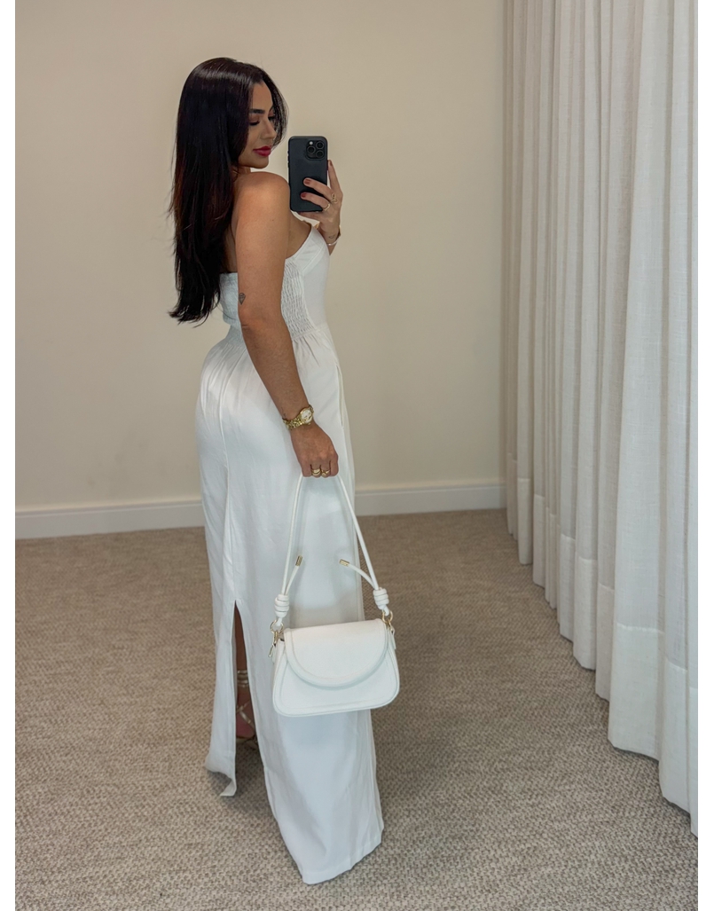 Vestido Tomara Que Caia Off