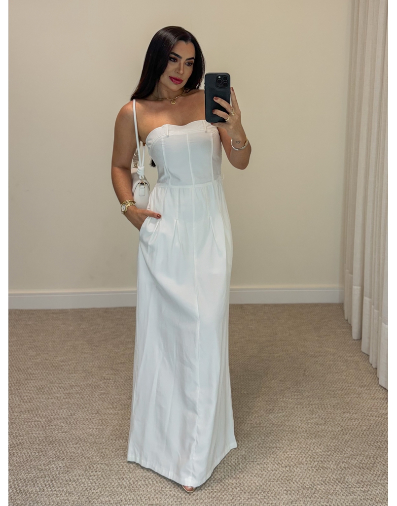 Vestido Tomara Que Caia Off