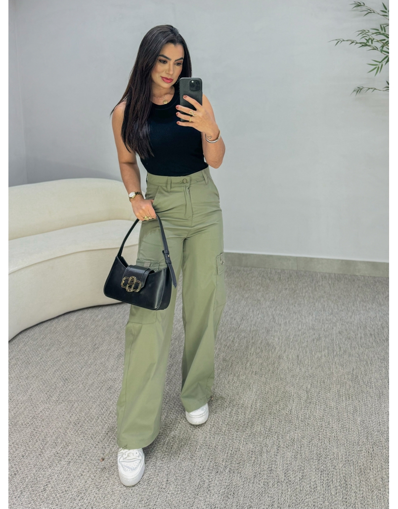 Calça Cargo Los Angeles Militar