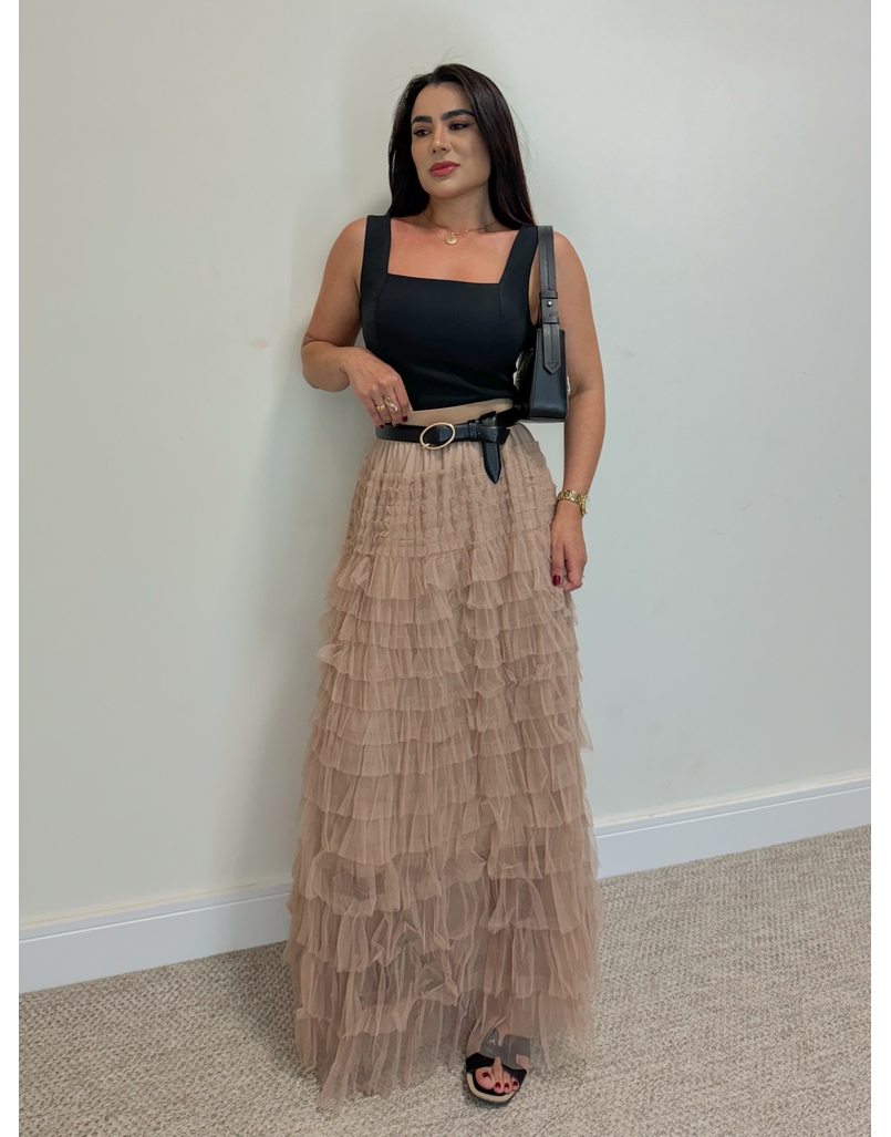 Cinto Couro Fivela Redonda Preto