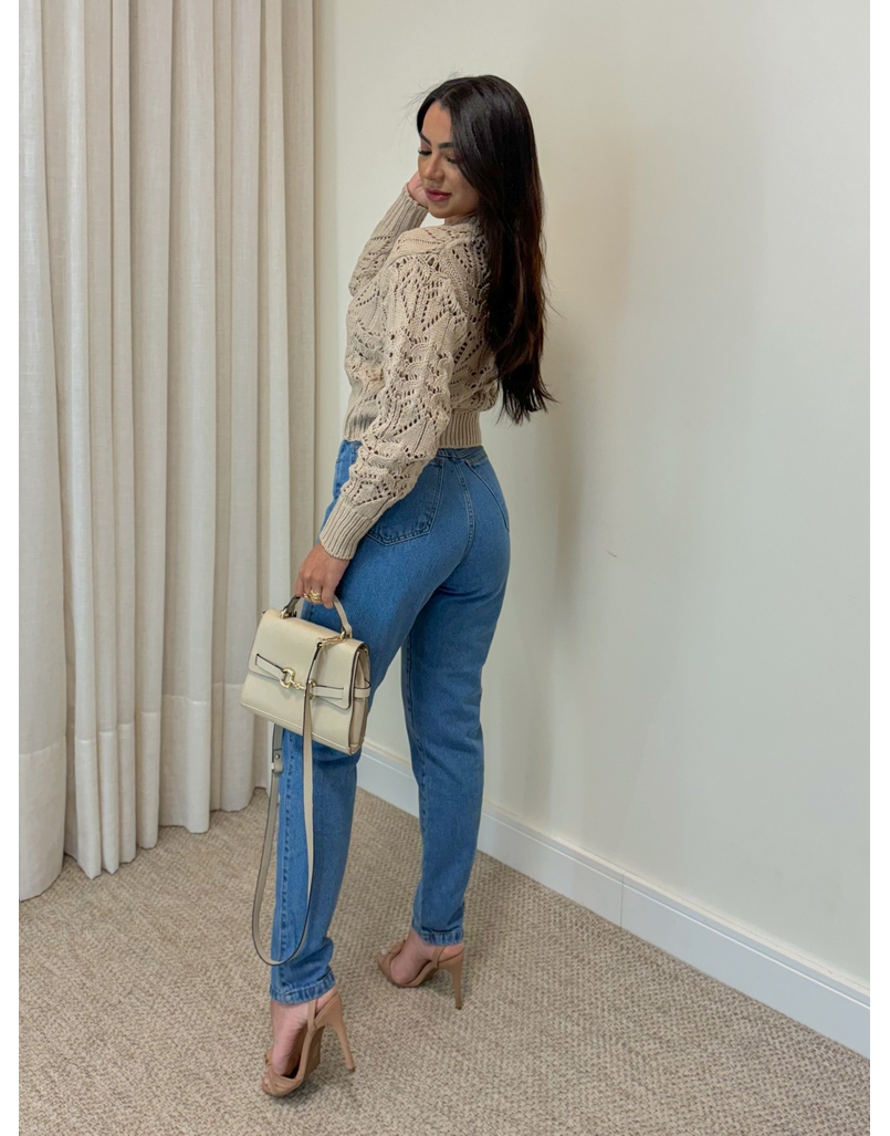 Calça Mom Jeans Basic