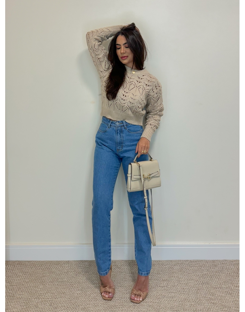 Calça Mom Jeans Basic