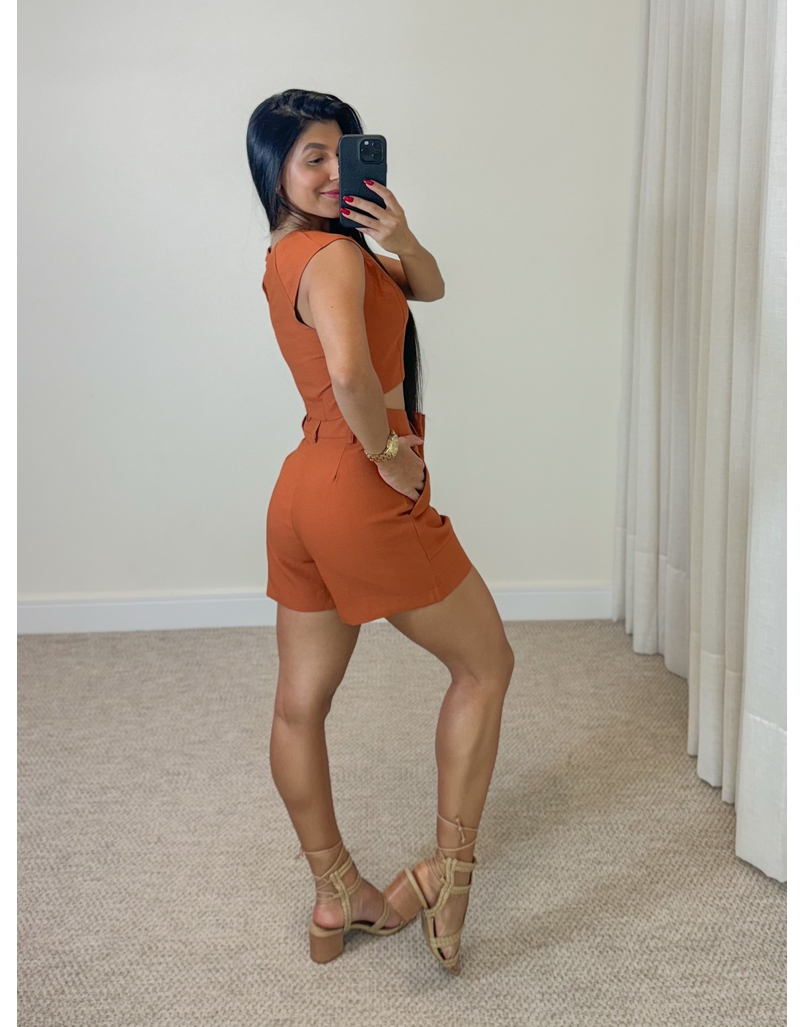 Conjunto Short Mali Telha