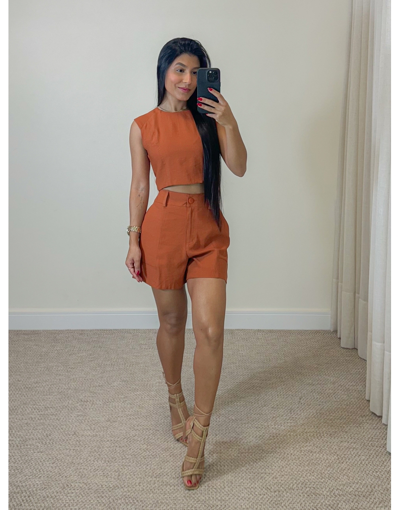 Conjunto Short Mali Telha