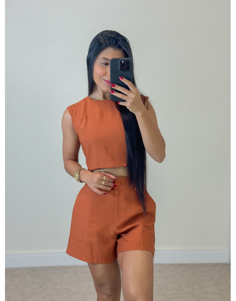 Conjunto Short Mali Telha