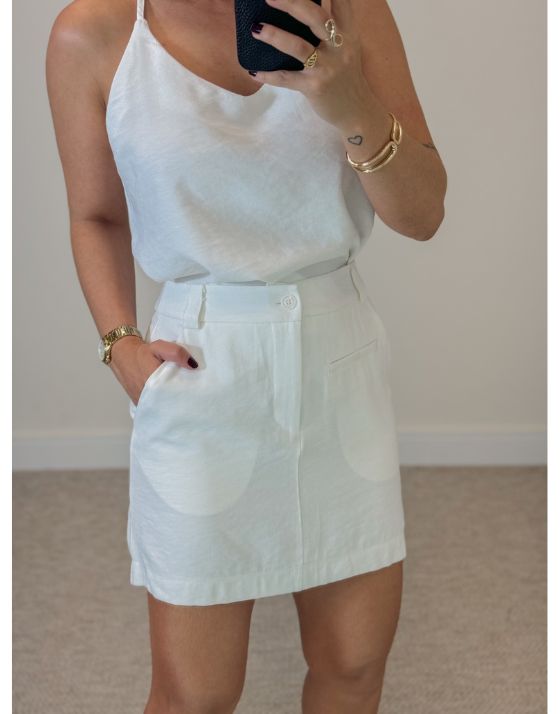 Saia Viscolinho Bruna Off