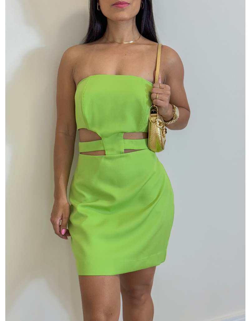 Vestido Alfaiataria Karine Verde