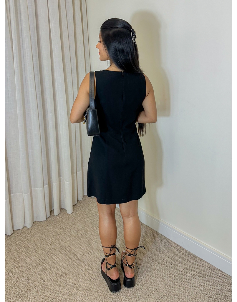 Vestido Regata Roberta Preto