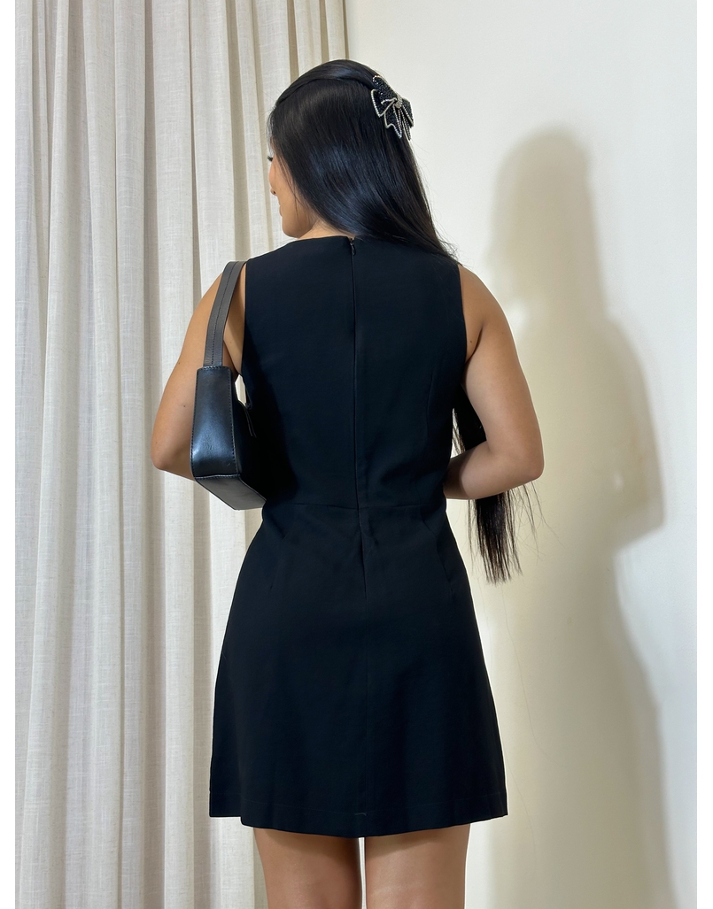 Vestido Regata Roberta Preto