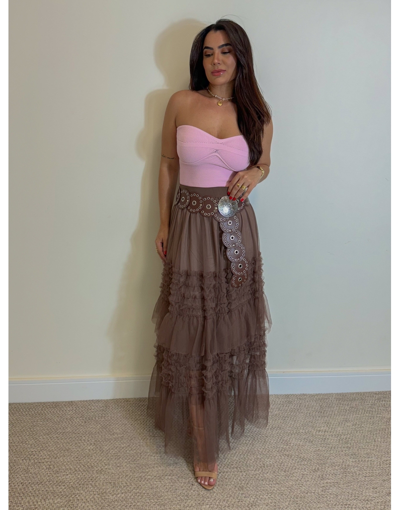 Cropped Tricot Érica Rosa