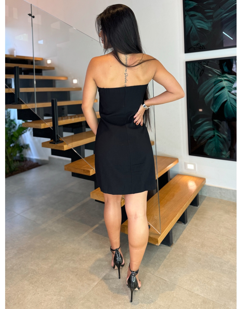 Vestido Zíper Amanda Preto