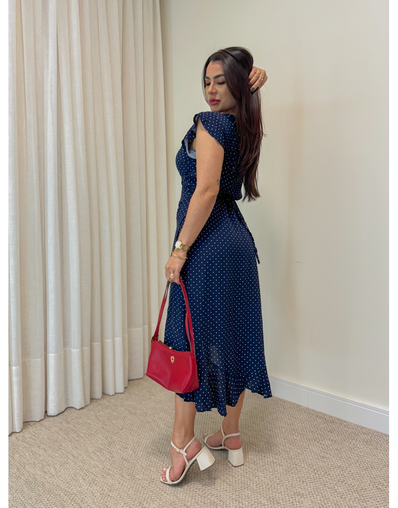 Vestido Envelope Marinho