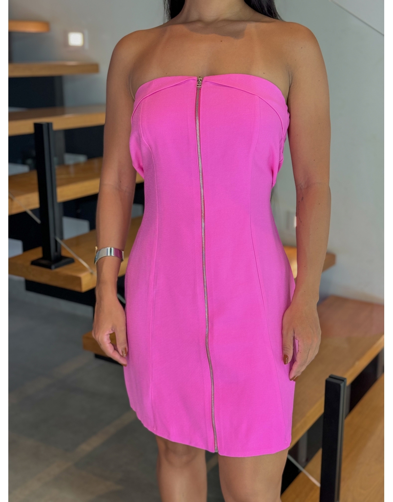 Vestido Zíper Amanda Rosa