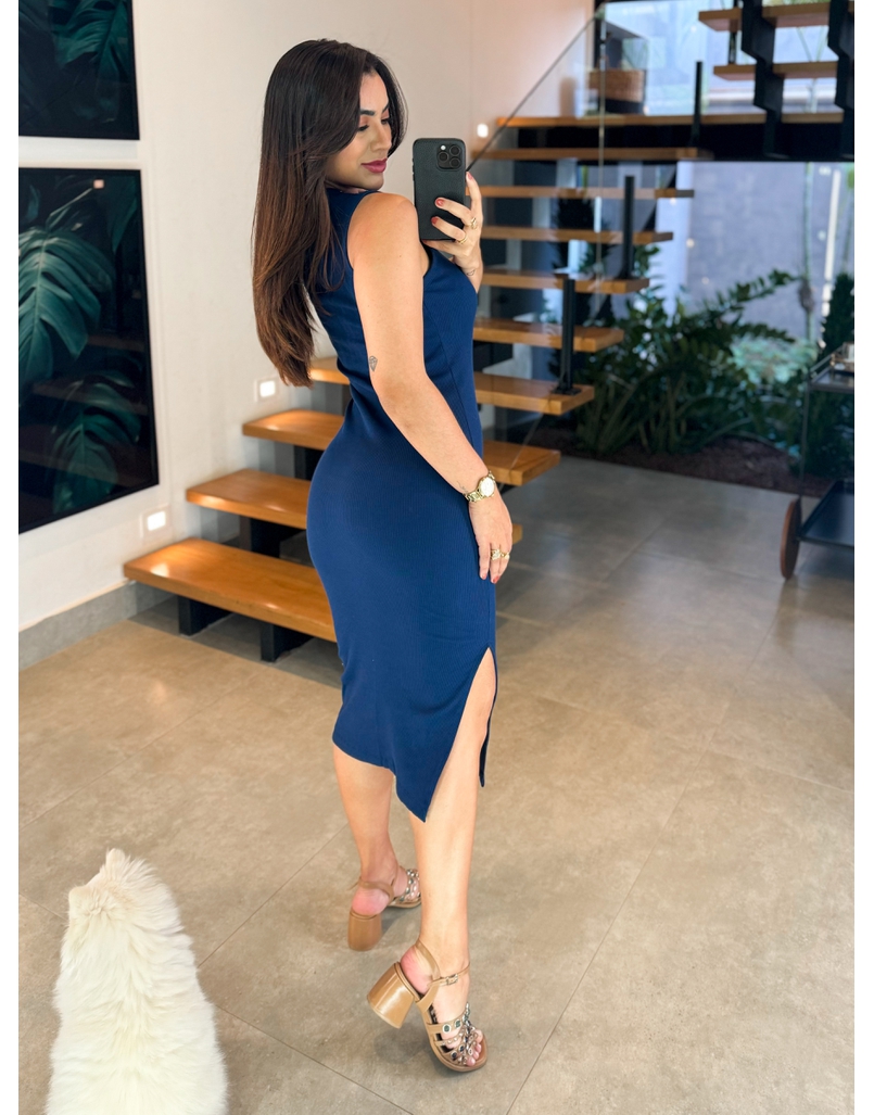 Vestido Canelado Kiara Marinho