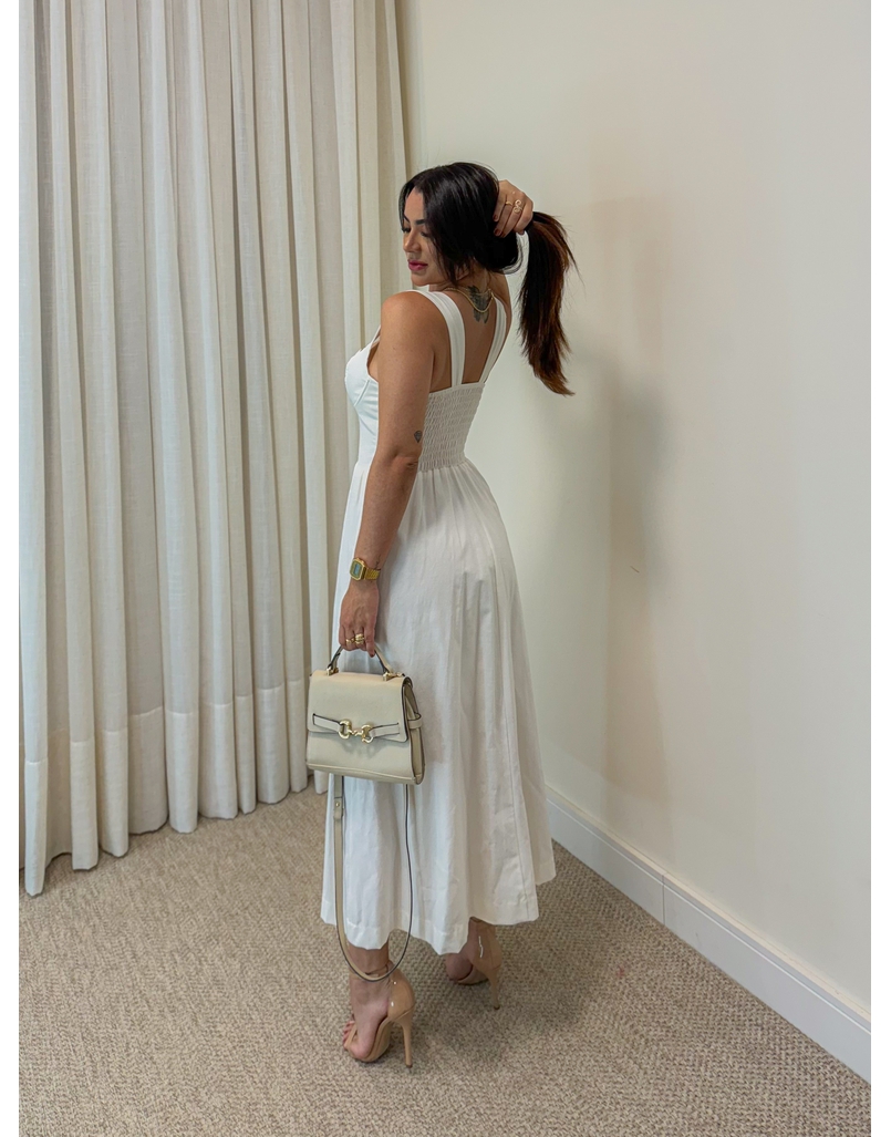 Vestido Meia Taça Florença Off