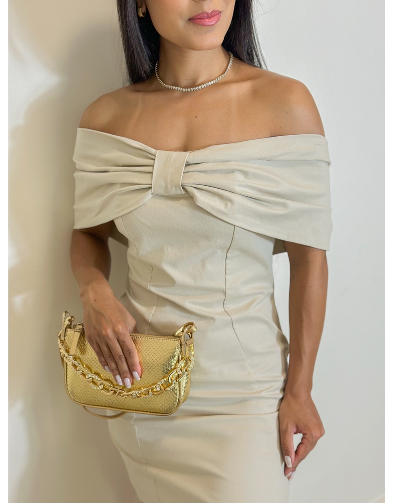 Vestido Daiana Areia