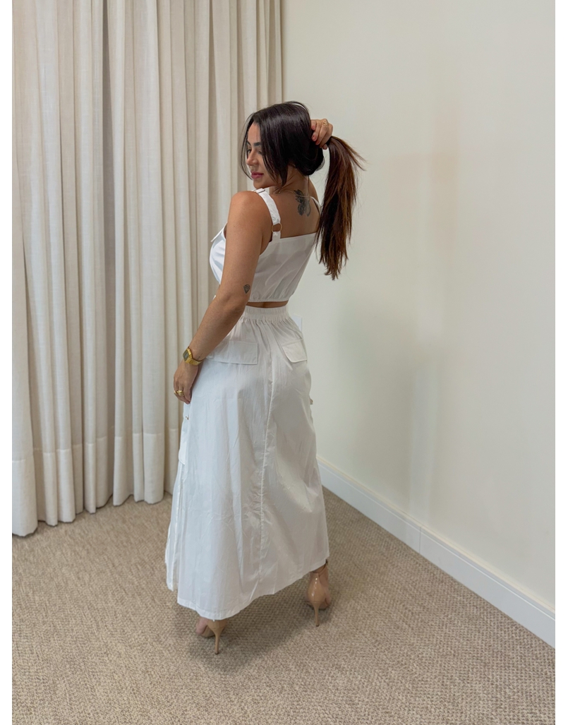 Conjunto Saia Marcela Off