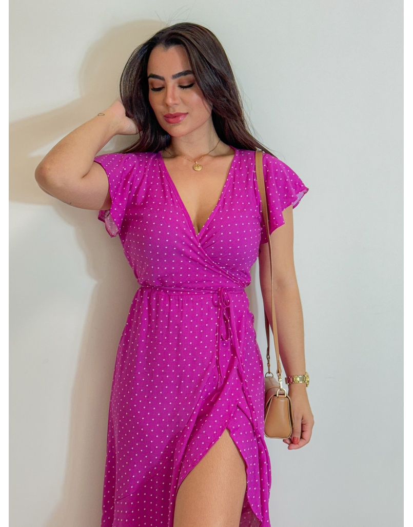 Vestido Envelope Fúcsia 