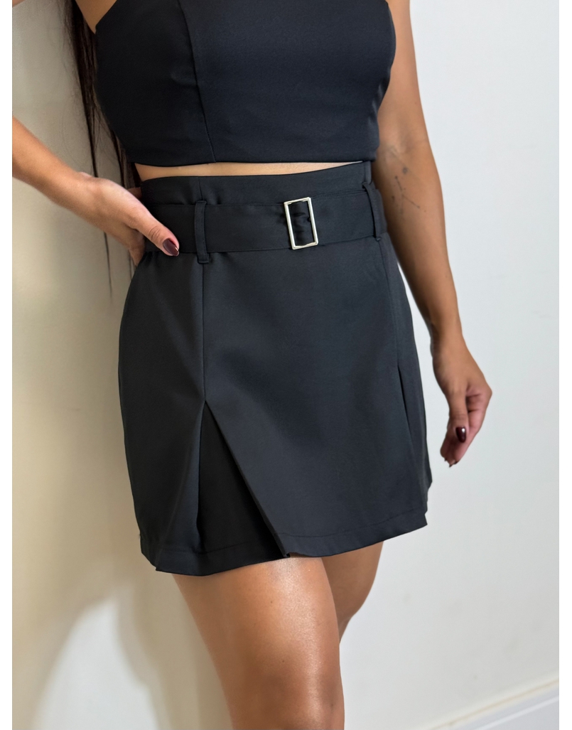 Saia Pregas Fernanda Preto