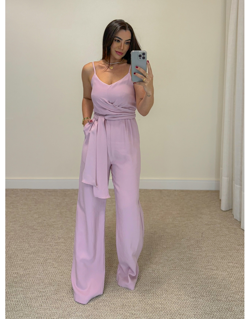 Macacão Martina Rosa Chá