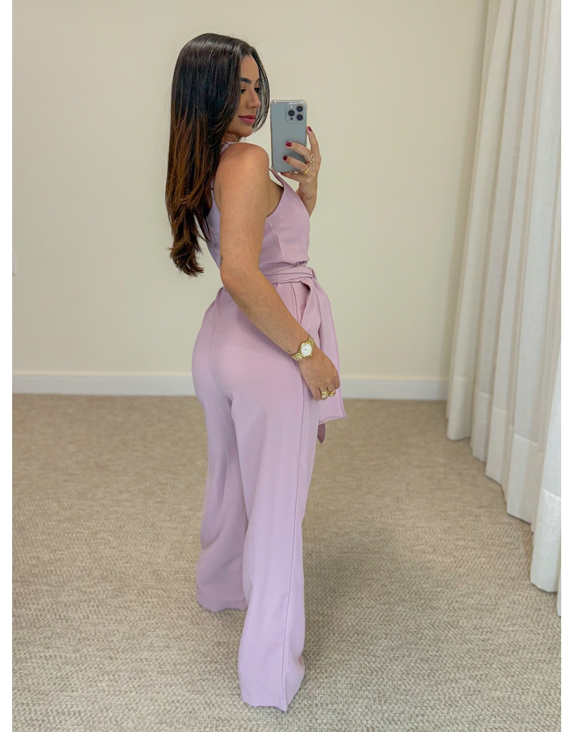 Macacão Martina Rosa Chá