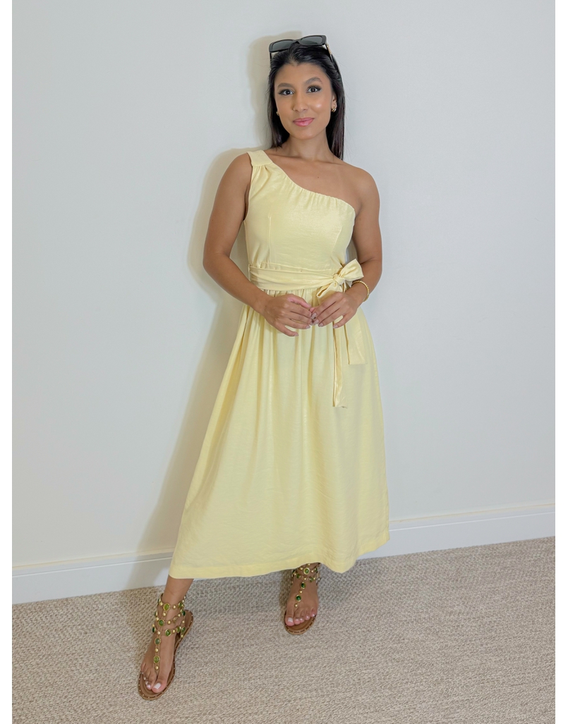 Vestido Midi Ariela Manteiga