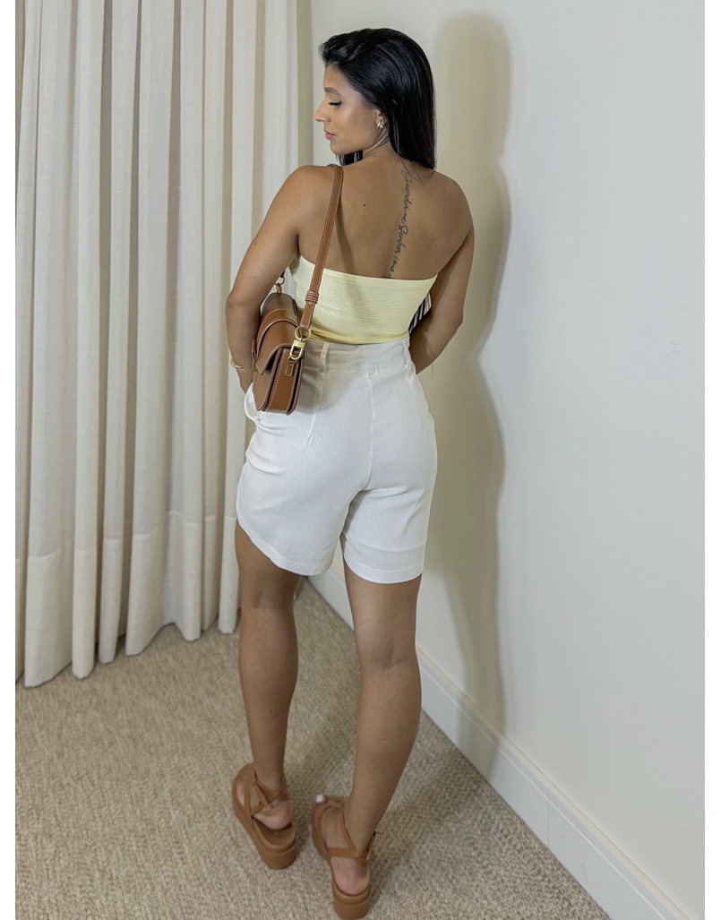 Short Linho Jéssica Off