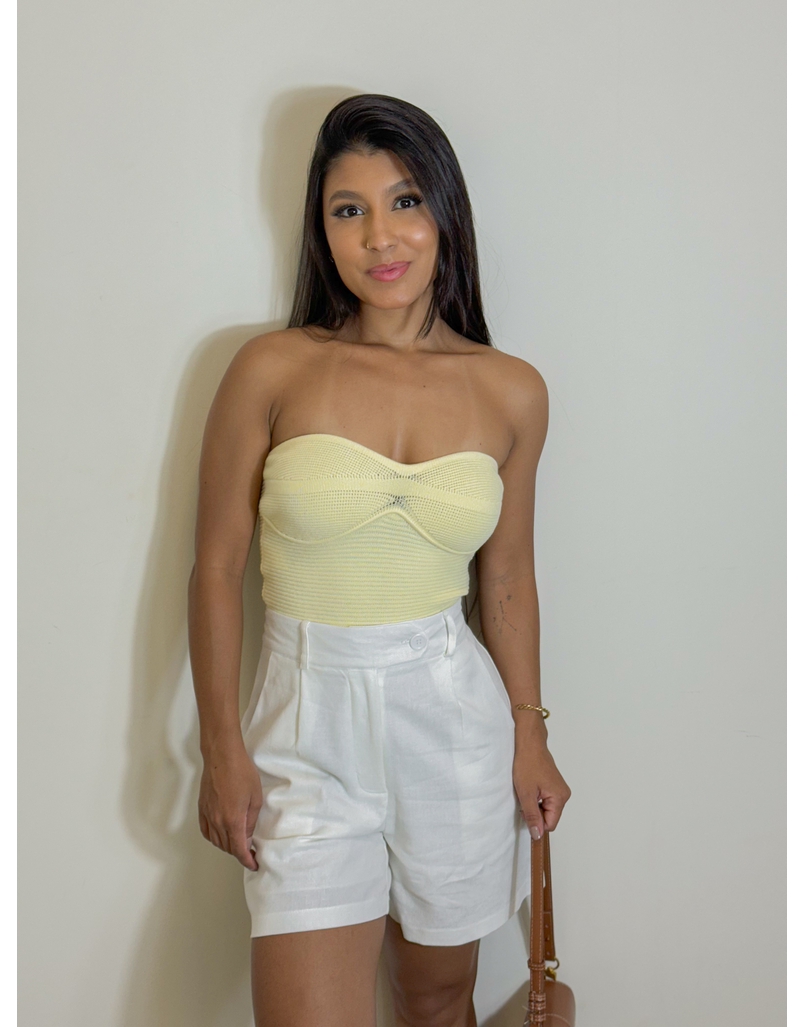 Short Linho Jéssica Off