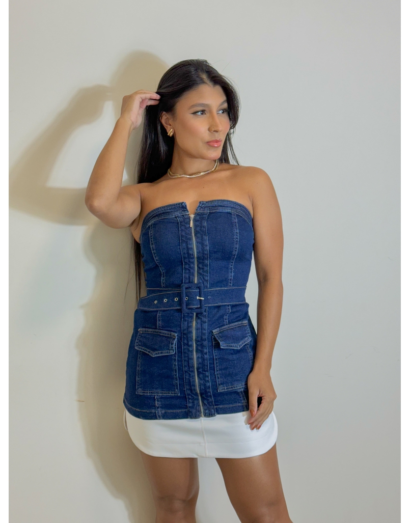Blusa Jeans Taila 