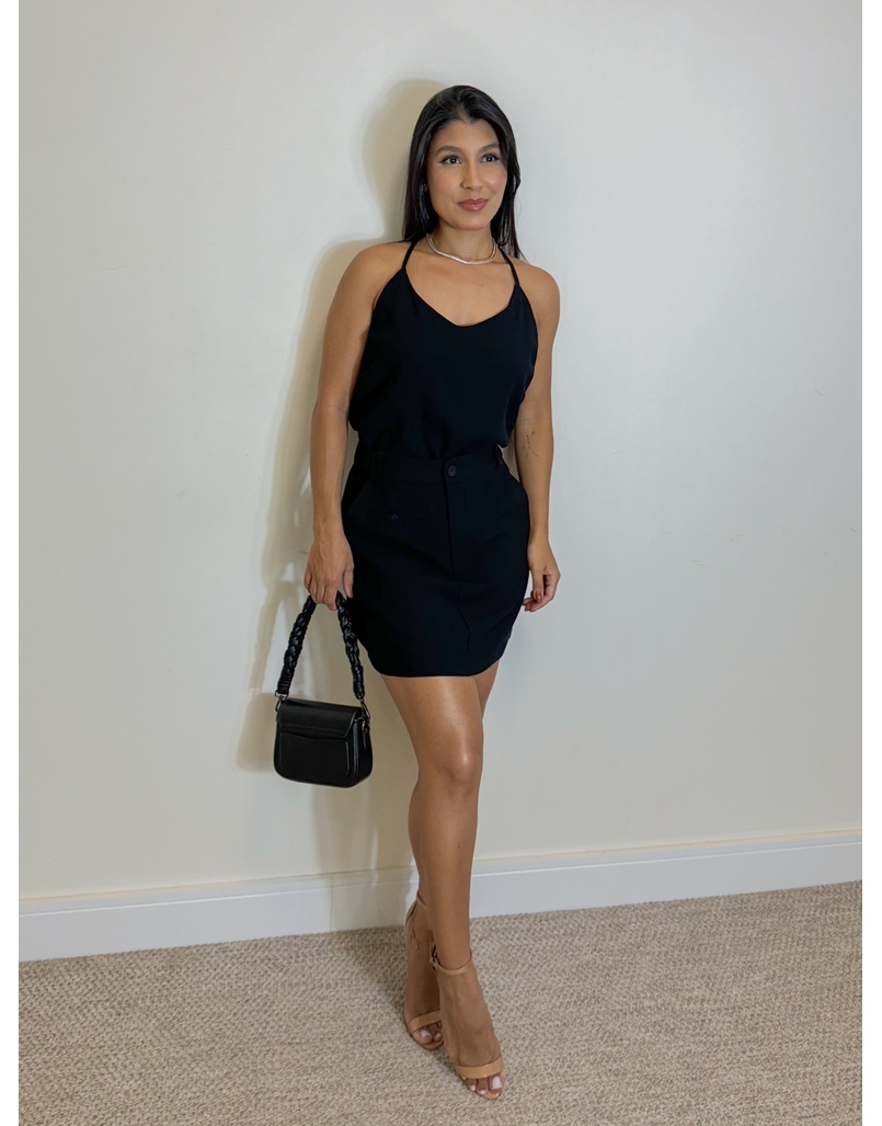 Blusa Alcinha Loren Preto