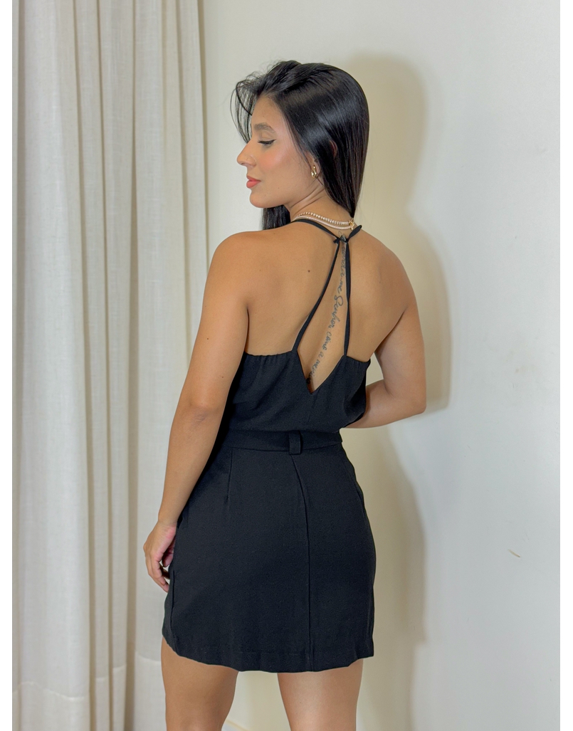 Blusa Alcinha Loren Preto