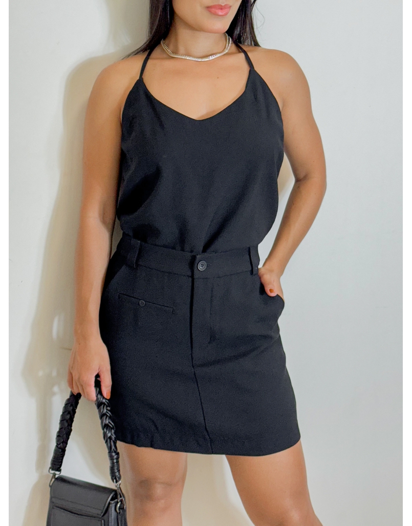 Blusa Alcinha Loren Preto