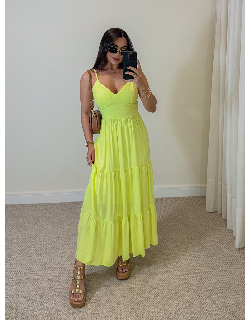 Vestido Midi Atenas Lima