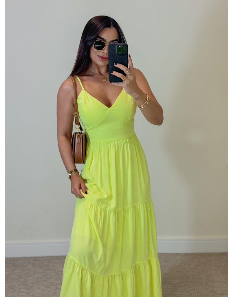 Vestido Midi Atenas Lima