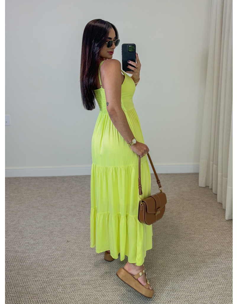 Vestido Midi Atenas Lima