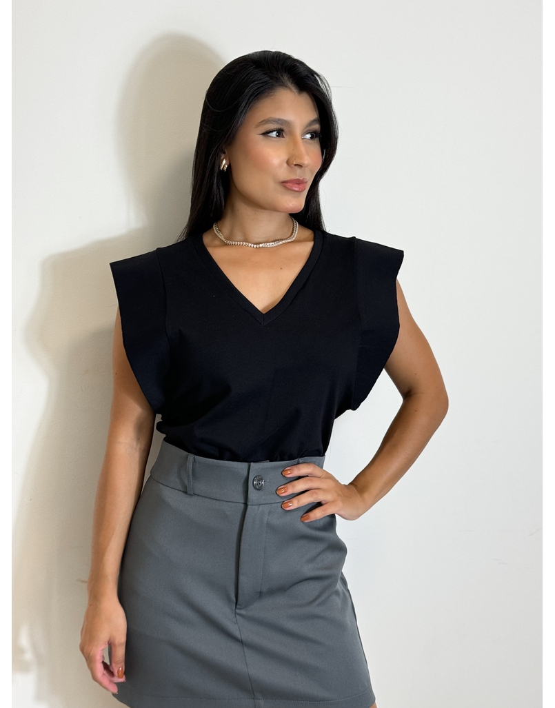 Saia Alfaiataria Jade Chumbo