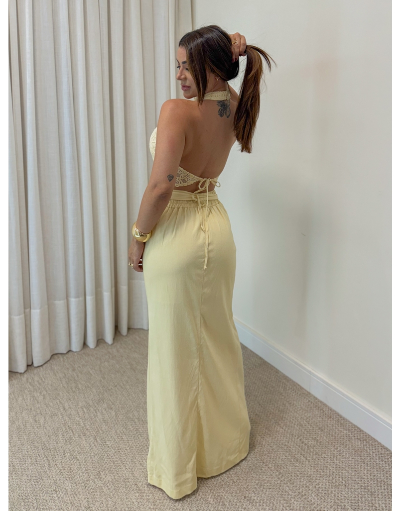 Conjunto Saia Mayra Manteiga